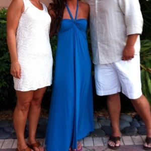 Blue Victorias Secret Beach Dress
